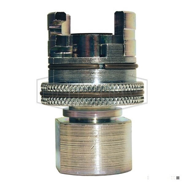 Dual-Lock P Series Interchange Thor Interchange Coupler with Knurled Flanged Sleeve, 1/2 x 1/2-14